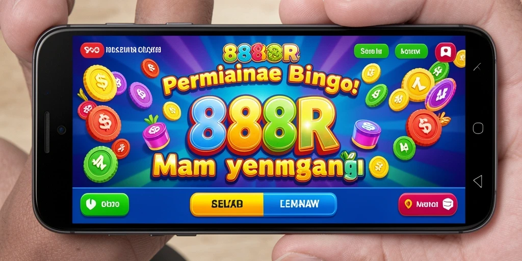 Tampilan menarik dari gameplay Bingo di 888R.