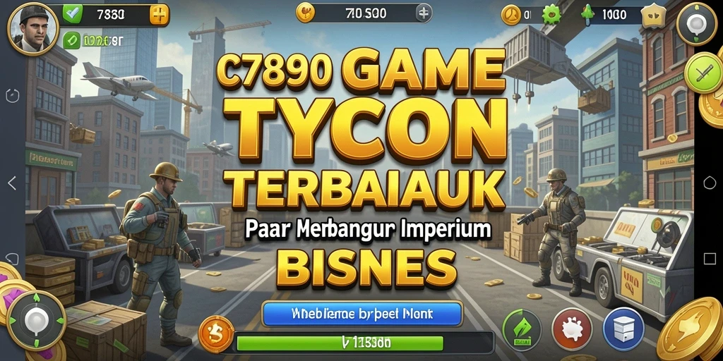 Tampilan gameplay C7890 dengan elemen Tycoon yang menarik.