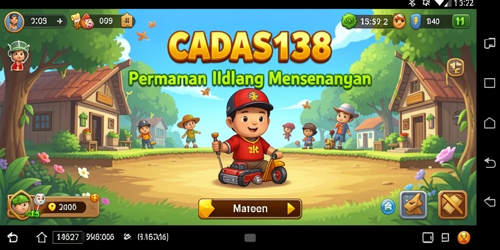 Screenshot gameplay CADAS138 yang menunjukkan keseruan permainan Idle.