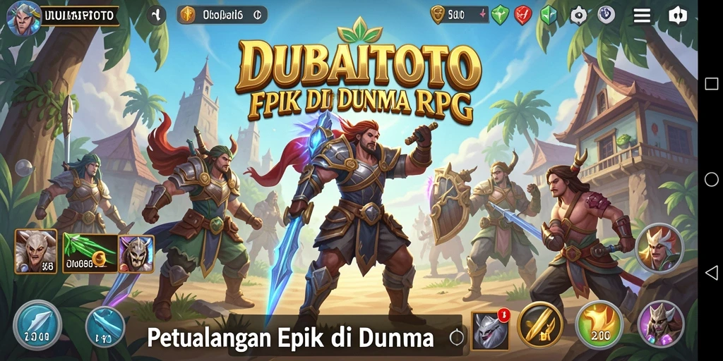Gameplay aksi RPG yang mengasyikkan di DUBAITOTO.