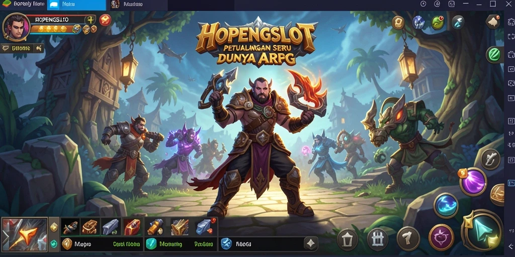 Screenshot dari gameplay HOPENGSLOT yang penuh aksi.