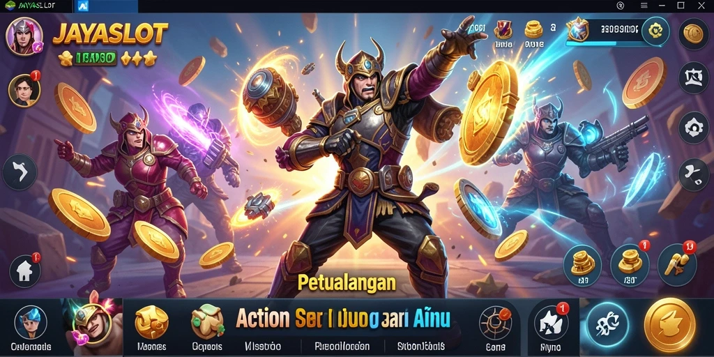 Tampilan gameplay seru dari JAYASLOT yang penuh aksi.