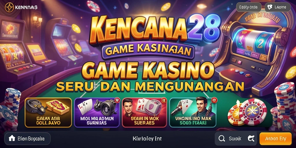 Screenshot gameplay KENCANA28 menampilkan aksi seru di Kasino.