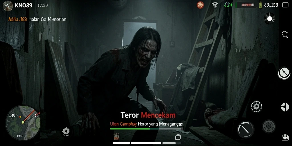 Gameplay KNO89 yang mencekam dan menegangkan.