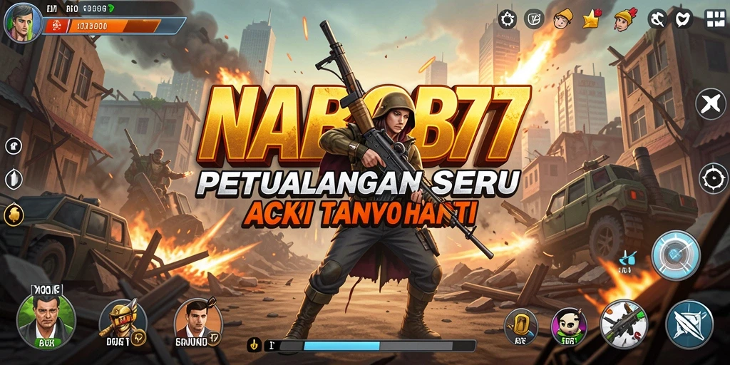 Tampilan gameplay NABOB77 yang penuh aksi dan petualangan seru.