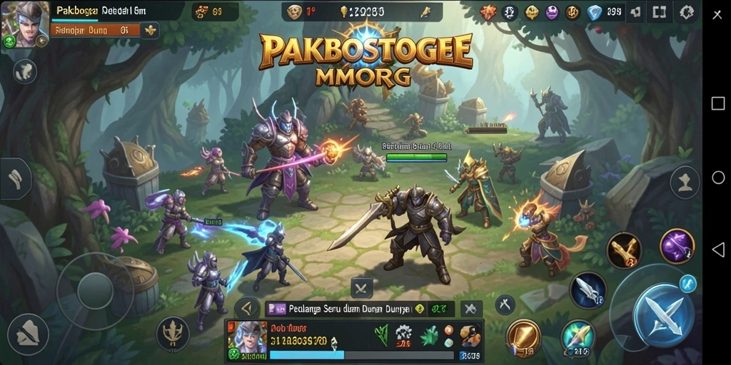 Gameplay menarik PAKBOSTOGEL dalam dunia MMORPG yang luas.