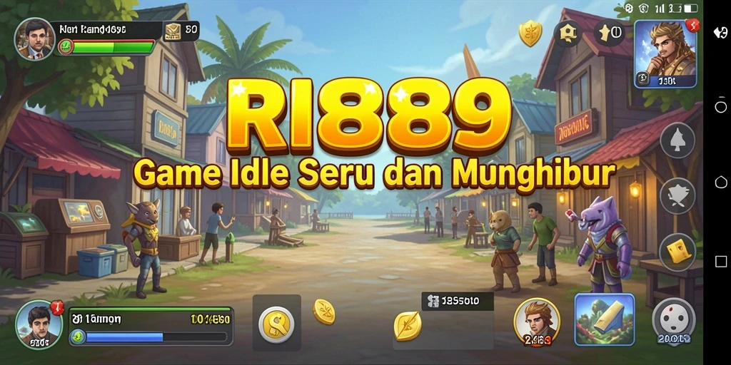 Screenshot utama RI889 menampilkan gameplay yang menarik dan cara bermain yang intuitif.