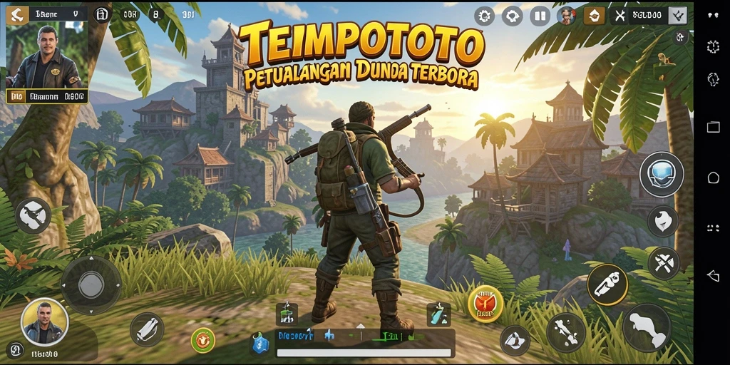 Gameplay seru di dunia terbuka TEMPOTOTO.