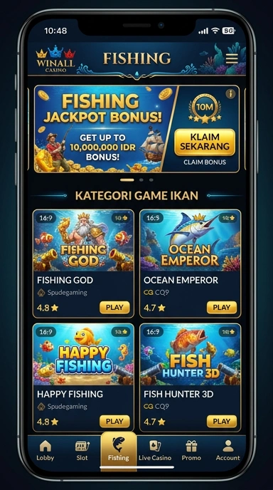Keamanan tinggi saat menggunakan aplikasi winallcasino untuk permainan Anda.